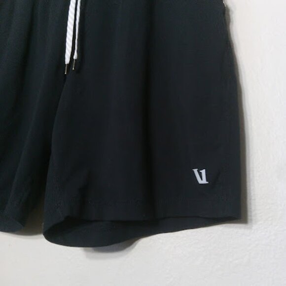 VUORI | Mens Black Ponto Performance Shorts 7.5 Inseam Soft Dreamknit Athletic M - Picture 6 of 8